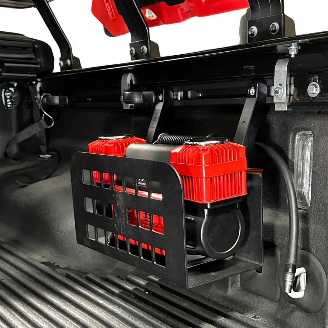 Thor's Lightning Refuge MOLLE Portable Air Compressor Mount for Jeep Gladiator JT 2020-Present Thor's Lightning Refuge MOLLE Portable Air Compressor Mount for Jeep Gladiator JT 2020-Present